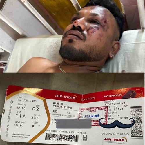 ''Air India'' ослоос амьд үлдсэн цор ганц зорчигч